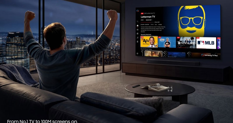 سرویس Samsung TV Plus از مرز 100 میلیون کاربر فعال ماهانه عبور کرد