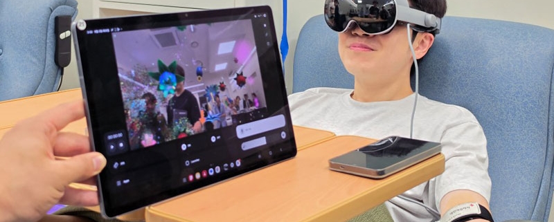 هدست Galaxy XR سامسونگ تجربه اهدای خون را دگرگون می‌کند