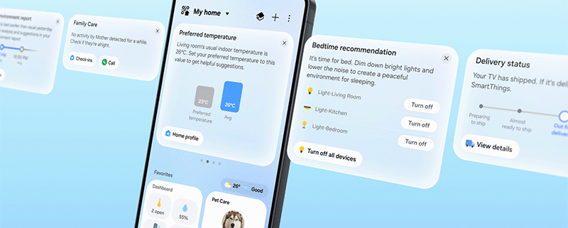 سامسونگ SmartThings Now را معرفی کرد؛ مدیریت هوشمندتر خانه